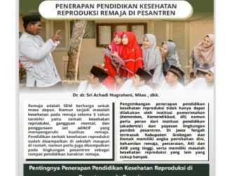 PENDIDIKAN KESEHATAN REPRODUKSI REMAJA DI PESANTREN