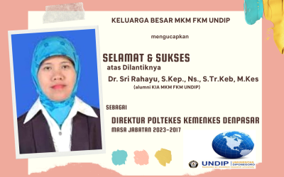 Selamat dan Sukses Alumni KIA MKM FKM Undip