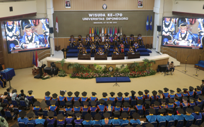 UNDIP Lantik 2.082 Wisudawan Pada Prosesi Wisuda ke-170