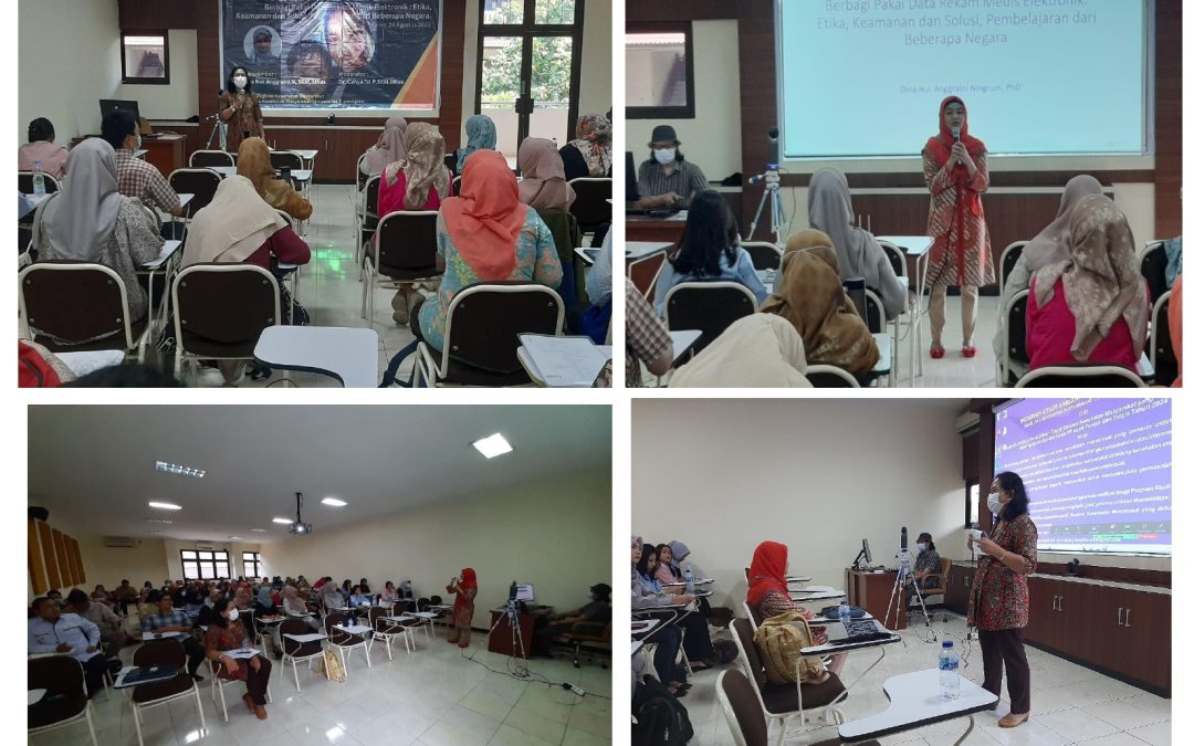 Visiting Lecturer on ‘Sharing Electronic Medical Record Data: Ethics, Security, and Solutions, Lessons from Several Countries’ at the Master’s Program in Public Health, Faculty of Public Health, UNDIP