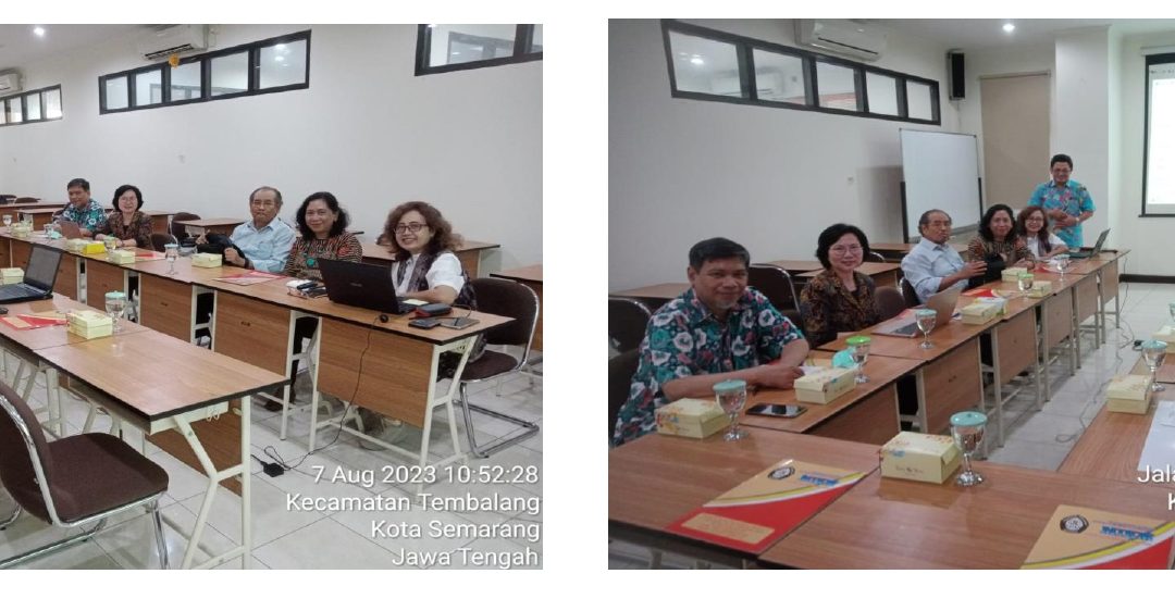 Preparation Meeting for Odd Semester Academic Year 2023/2024, Master’s Program in Public Health, Faculty of Public Health, Diponegoro University