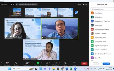 Visiting Lecturer “The Future of Health Services: Challenges and Opportunities for Indonesia” pada Program Studi Magister Kesehatan Masyarakat Fakultas Kesehatan Masyarakat UNDIP
