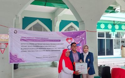 Edukasi Kesehatan Dan Pembagian Diet Sehat Bagi Pasien Dengan Penyakit Kardiovaskuler Kepada Komunitas Jantung Sehat RSI Sultan Agung Kota Semarang
