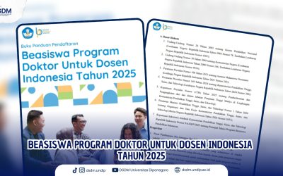 Raih Beasiswa Doktoral S3 Kesehatan Masyarakat di UNDIP Tahun 2025 Melalui PDDI Kemdiktisaintek: Wujudkan Kontribusi Nyata untuk Indonesia Sehat!