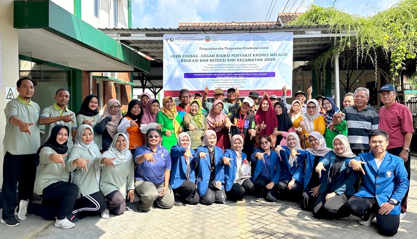 Mahasiswa Magister Kesehatan Masyarakat Angkatan Gasal 2025 Universitas Diponegoro Laksanakan Pengabdian Masyarakat “JIKEN CERDAS” untuk Perkuat Upaya Pencegahan Penyakit Kronis di Kabupaten Blora